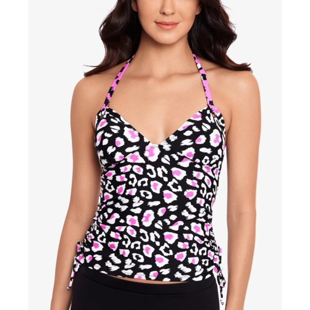 NWT Salt & Cove Junior’s XS Halter Tankini Top NEW WITH TAGS